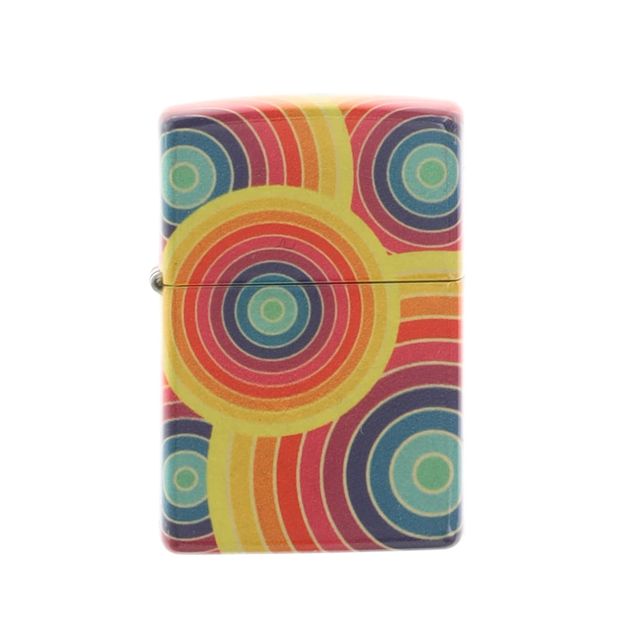 Zippo 540 Swirl Pattern Design Tumbled Brass ZP46963 View 1