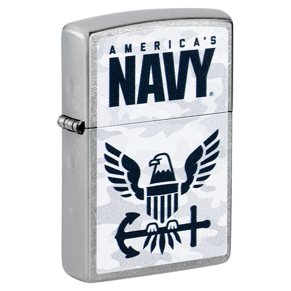 Zippo America's Navy Street Chrome ZP47091 View 3