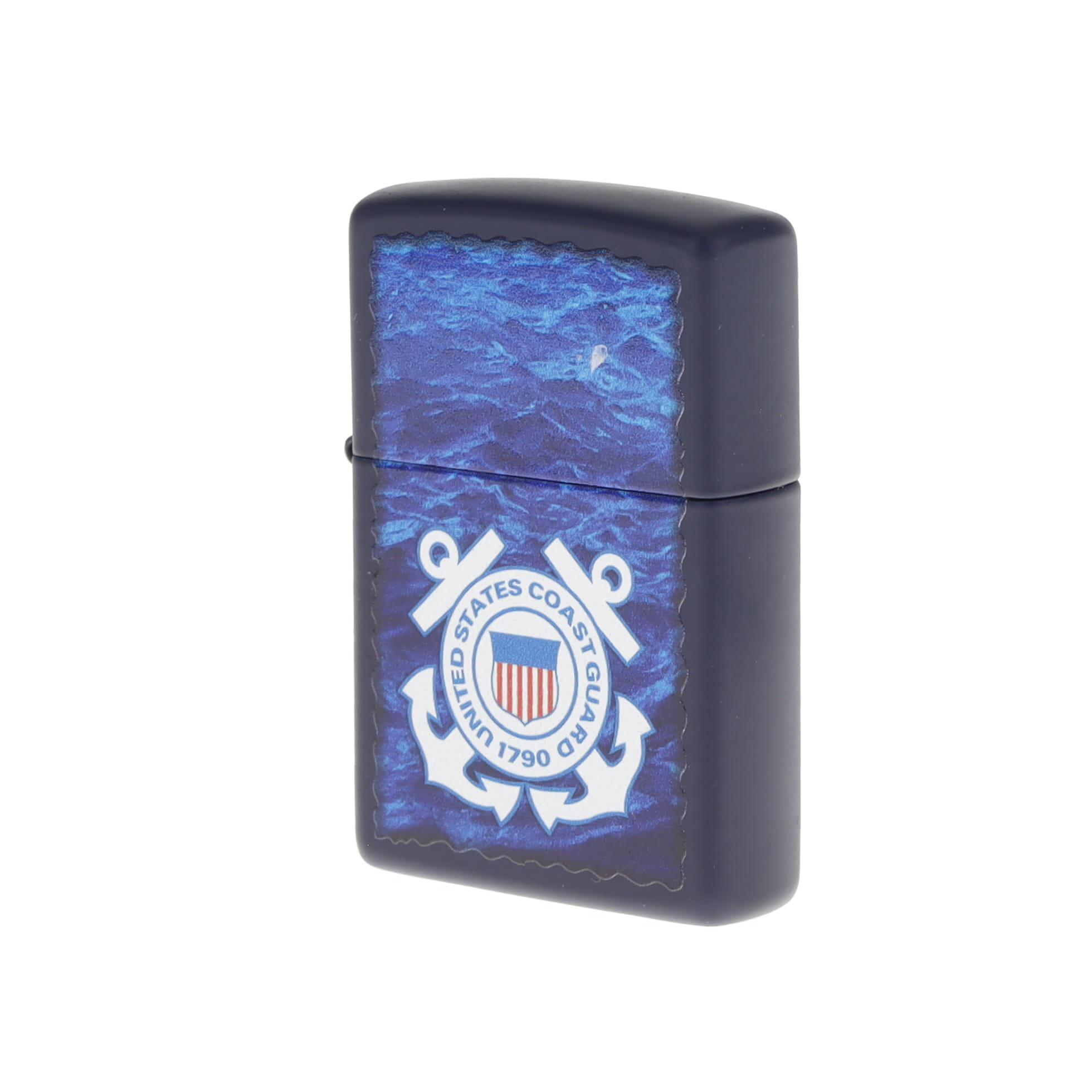 Zippo US Coast Guard Lighter Navy Matte ZP47093 View 1