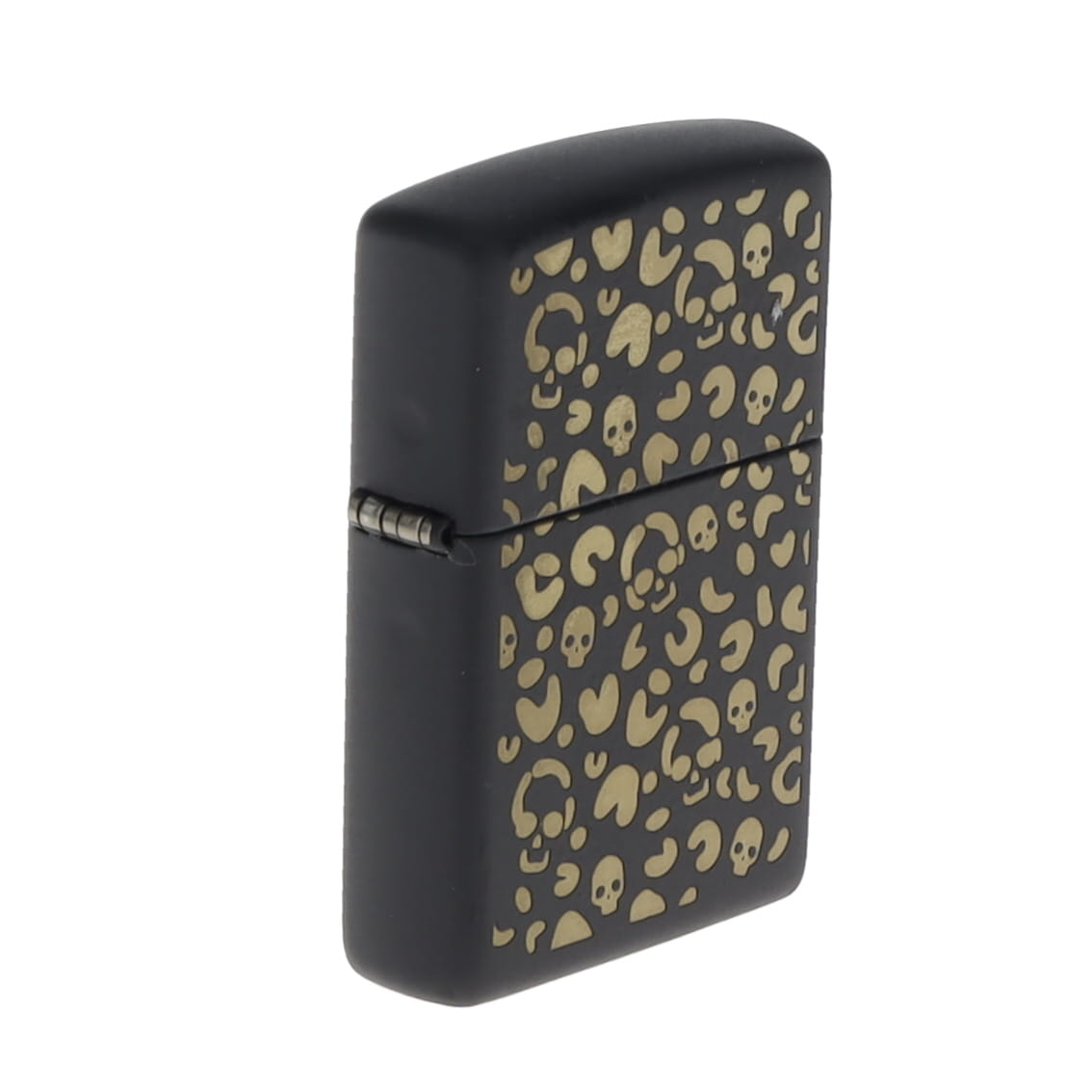Zippo Skull Leopard Design Black Matte ZP47001 View 5