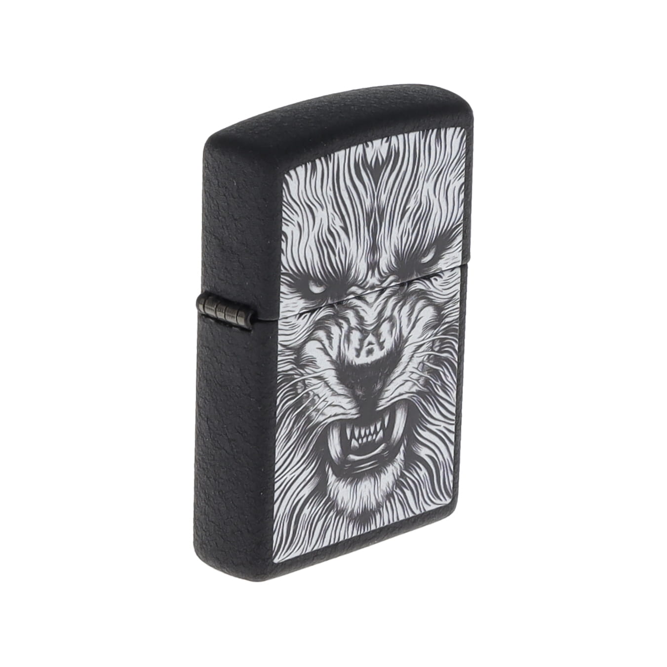Zippo Fierce Animal Design Black Crackle ZP47144 View 5