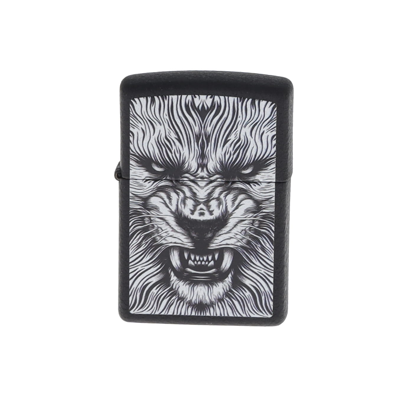 Zippo Fierce Animal Design Black Crackle ZP47144 View 6
