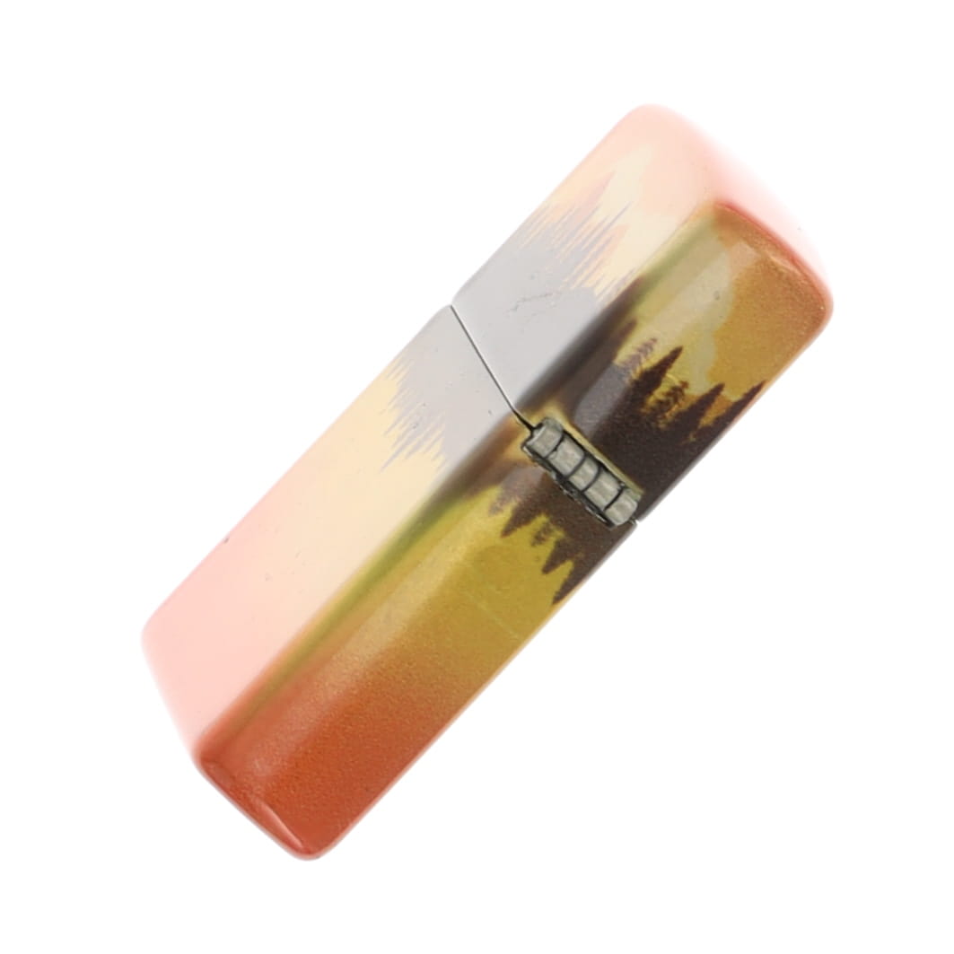 Zippo Lake Fishing 540 Design Tumbled Brass ZP46927 View 4