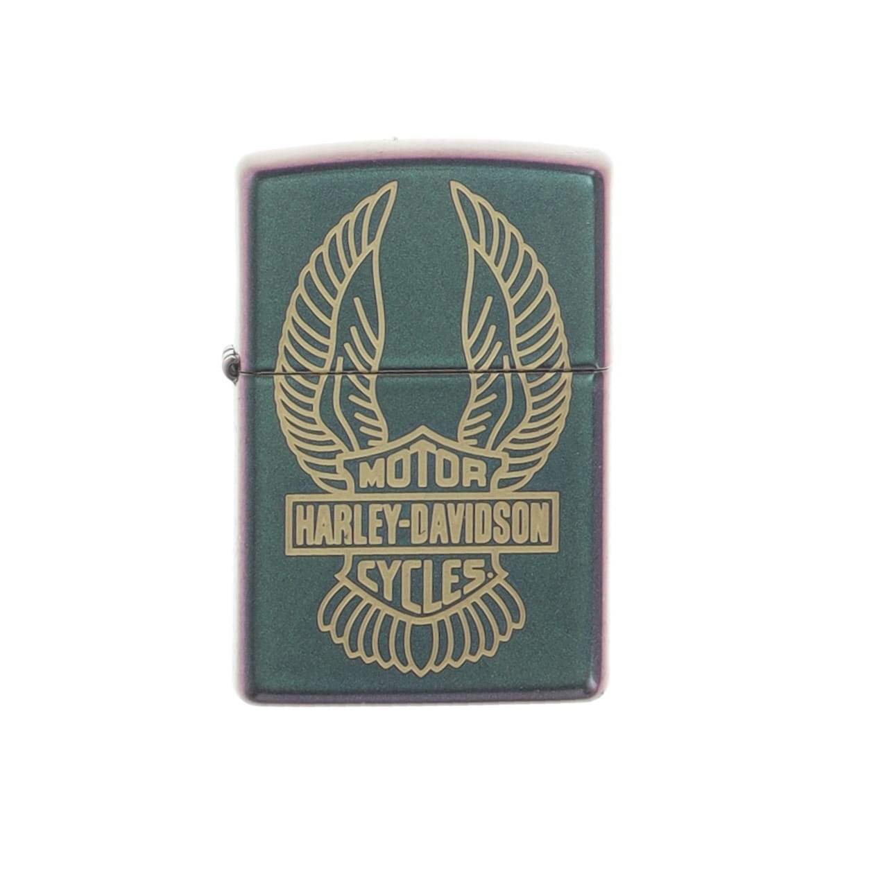 Zippo Harley-Davidson Design Eagle Wings Logo Iridescent ZP46859 View 2