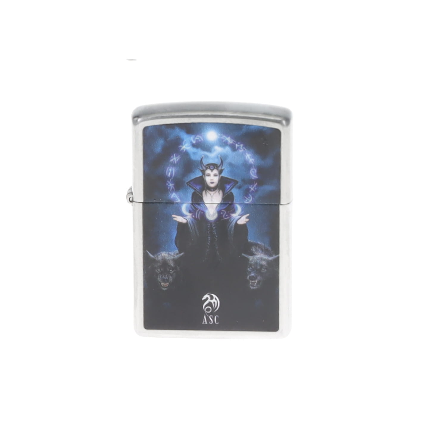 Zippo Anne Stokes Sorceress Design Street Chrome ZP47084 View 6