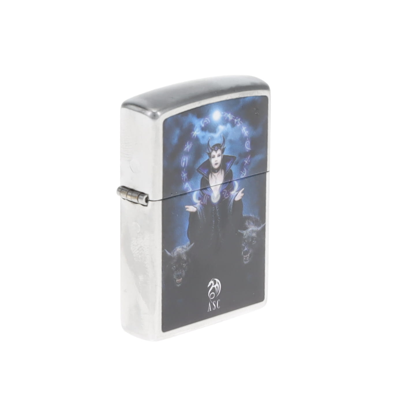 Zippo Anne Stokes Sorceress Design Street Chrome ZP47084 View 7