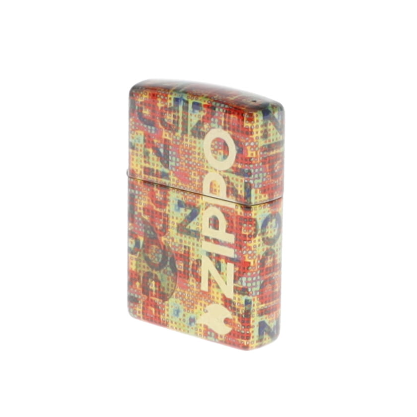Zippo Pixel Fusion 540 Design Multi Color Logos ZP46386 View 5