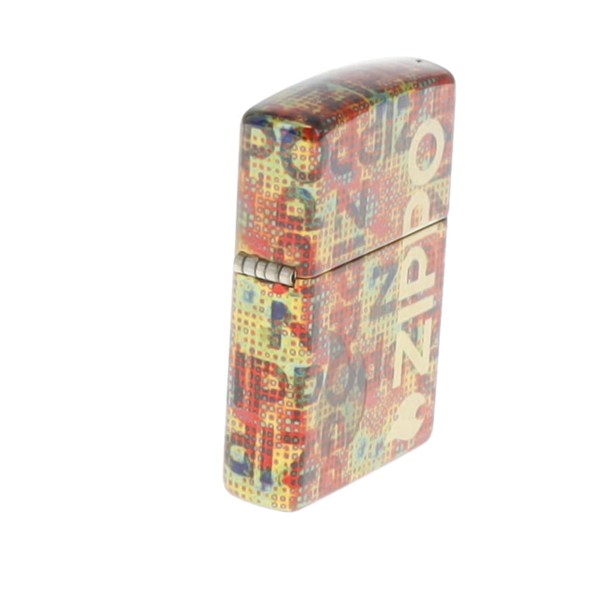 Zippo Pixel Fusion 540 Design Multi Color Logos ZP46386 View 3
