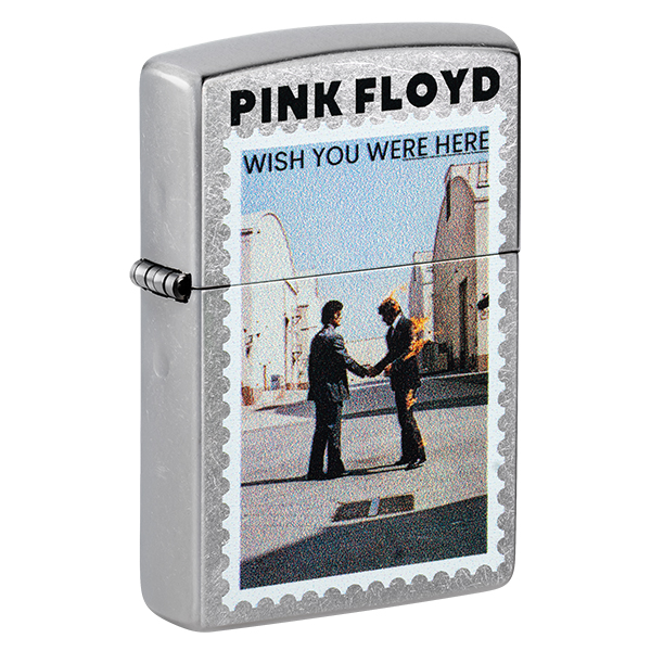 Zippo Pink Floyd "Wish You Were Here" Street Chrome ZP47240 View 1