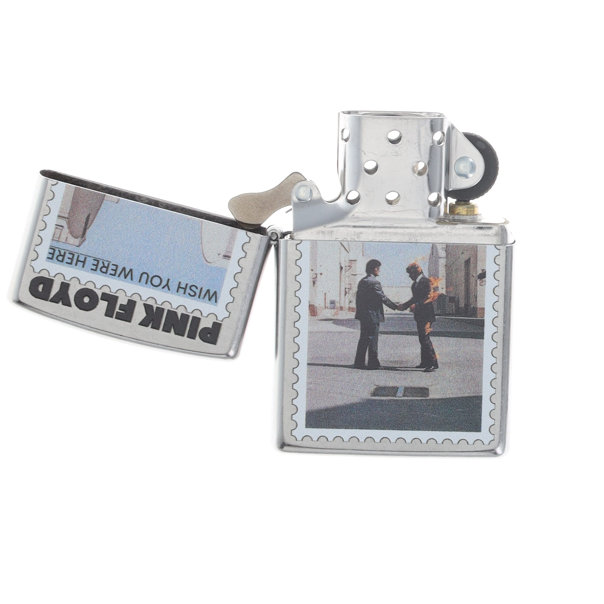 Zippo Pink Floyd "Wish You Were Here" Street Chrome ZP47240 View 3