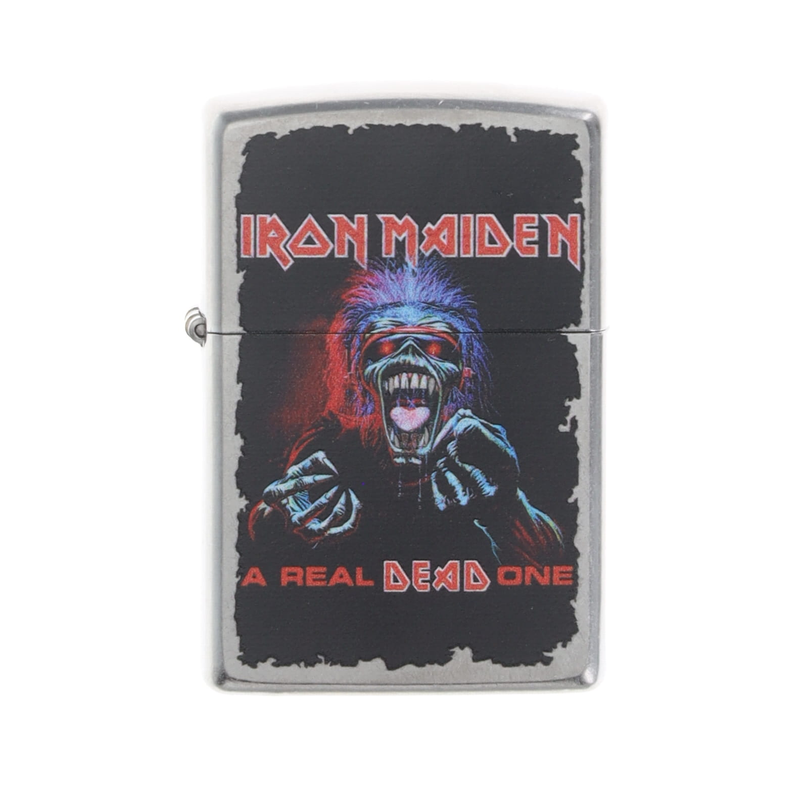 Zippo Iron Maiden "A Real Bad One" Street Chrome ZP47243 View 5