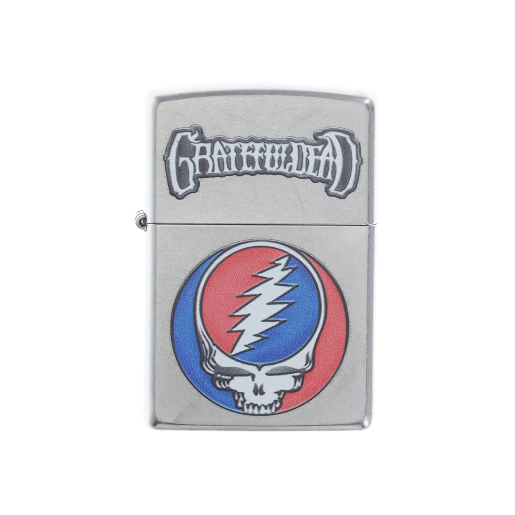 Zippo Grateful Dead Classic Dead Skull Street Chrome ZP47247 View 2