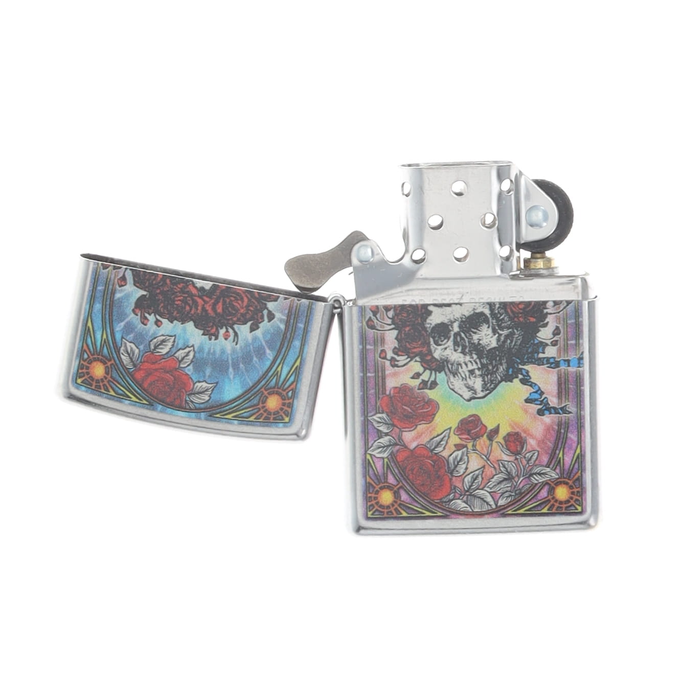 Zippo Grateful Dead Skull & Roses Design ZP47248 View 5