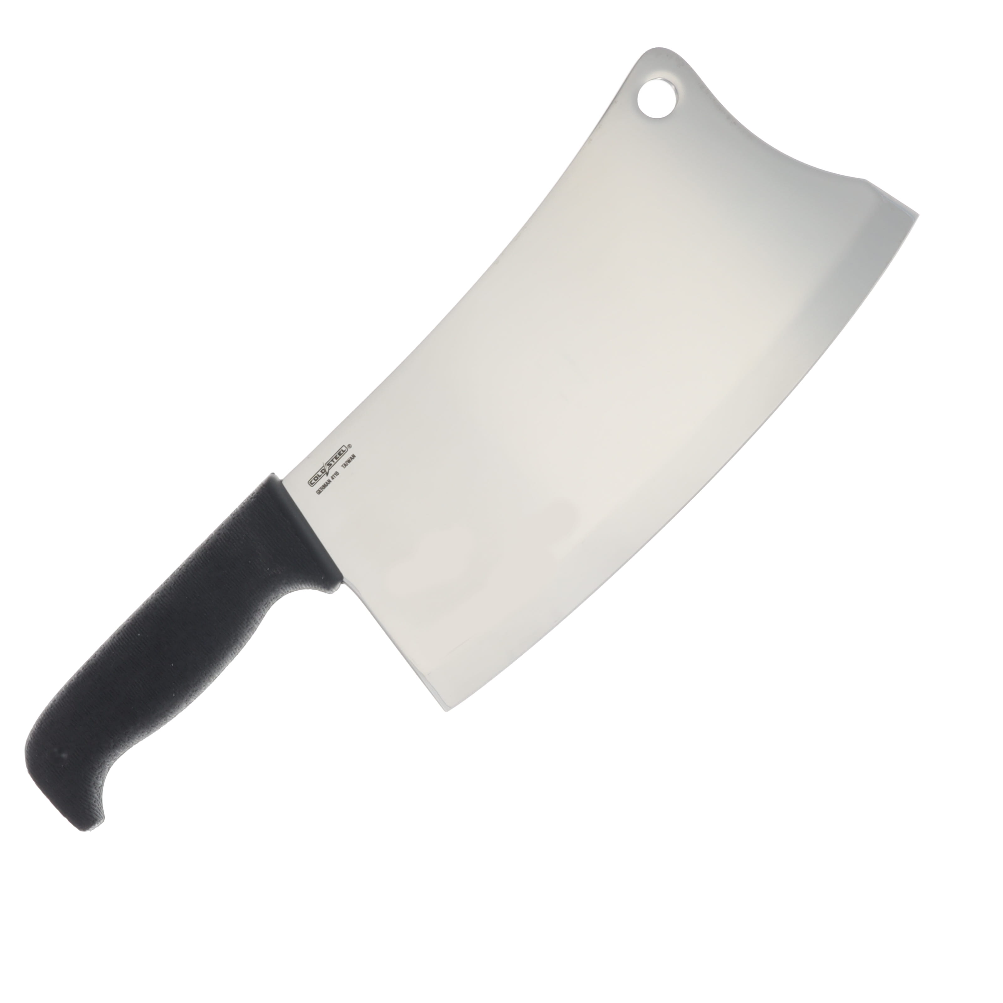 Cold Steel Commercial Series Cleaver Knife 9in Plain Satin Cleaver View 2