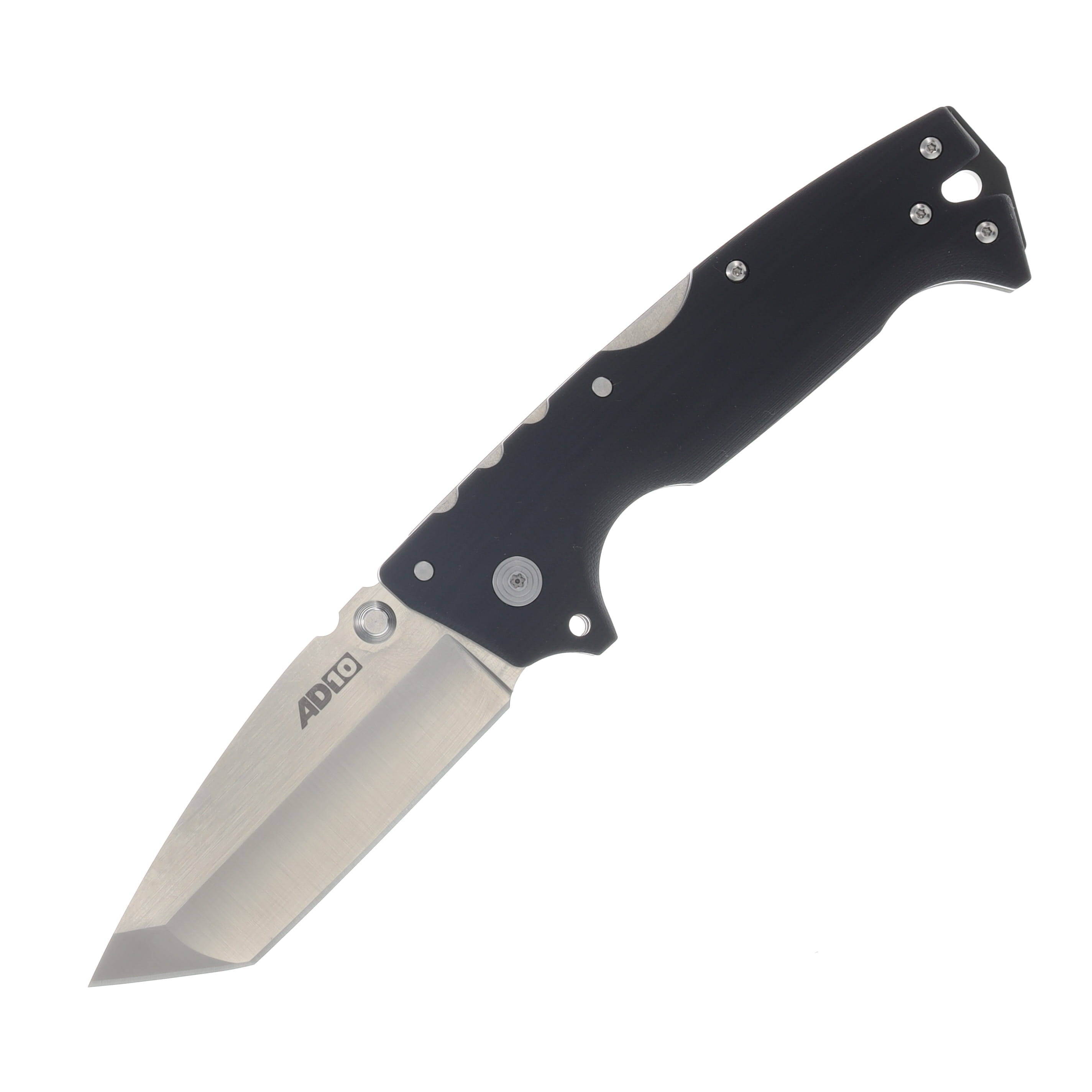 Cold Steel AD-10 Folding Knife 4in Plain Satin Tanto CS-28DE View 1