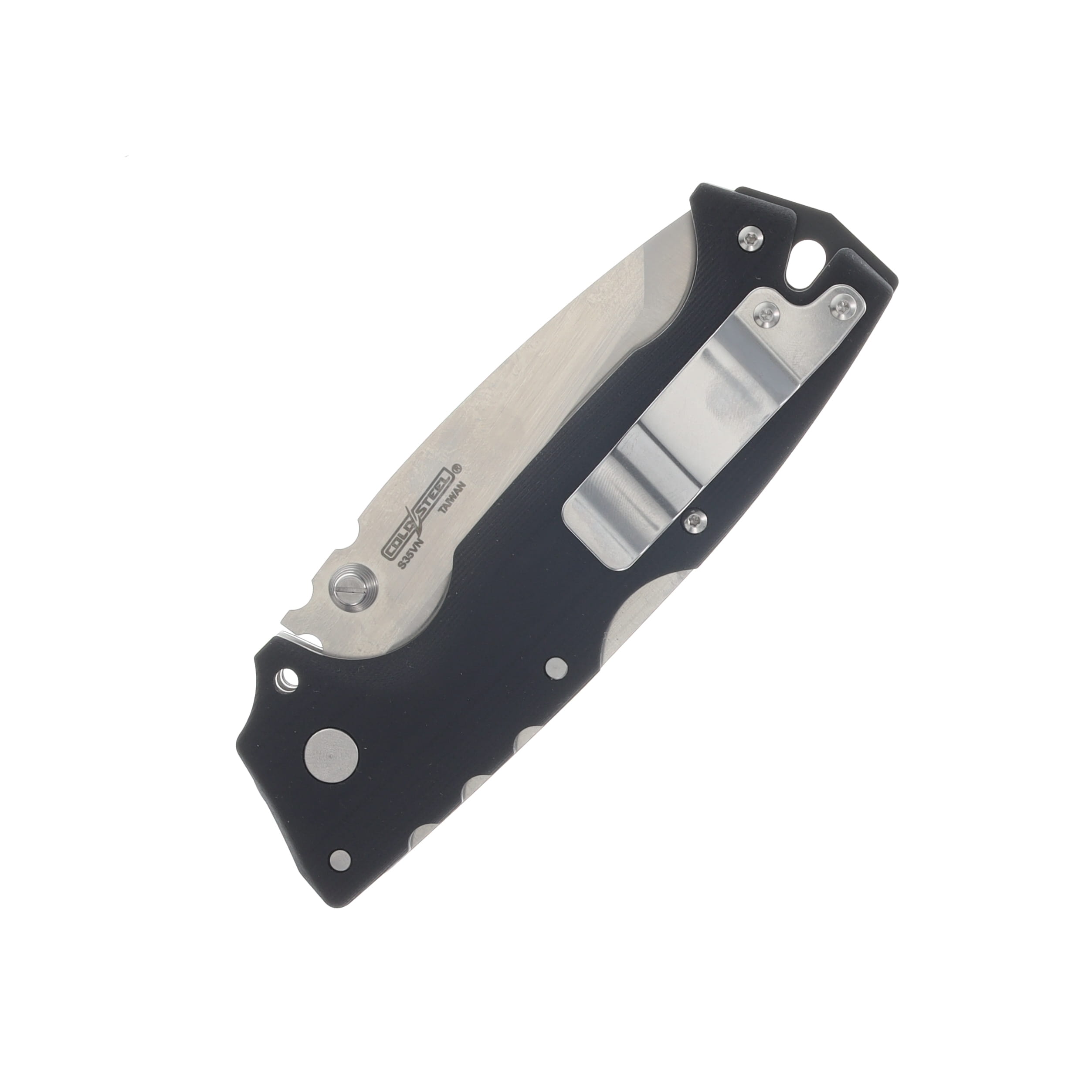 Cold Steel AD-10 Folding Knife 4in Plain Satin Tanto CS-28DE View 6