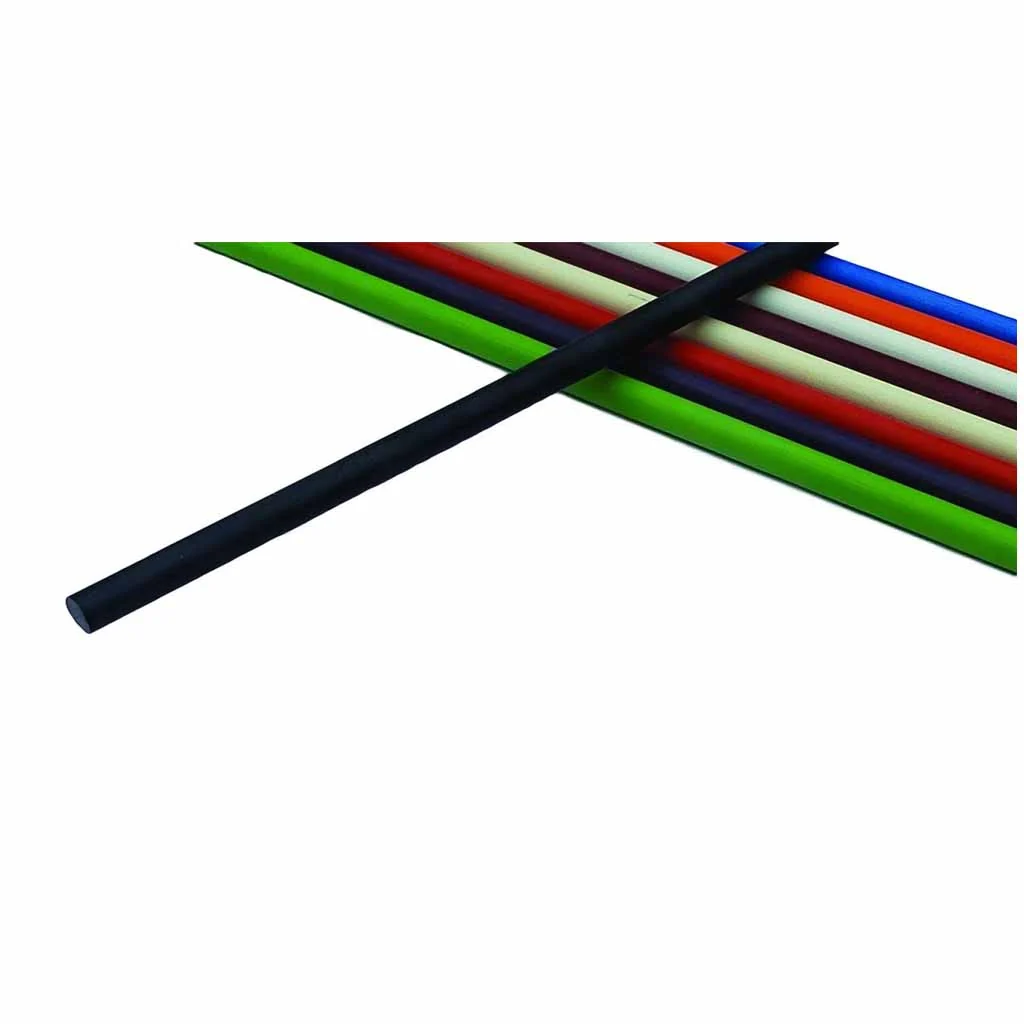 Jantz Supply 12-inch Black G-10 Rod (1/4in Diameter) - Knife Making JZMI24811 View 1