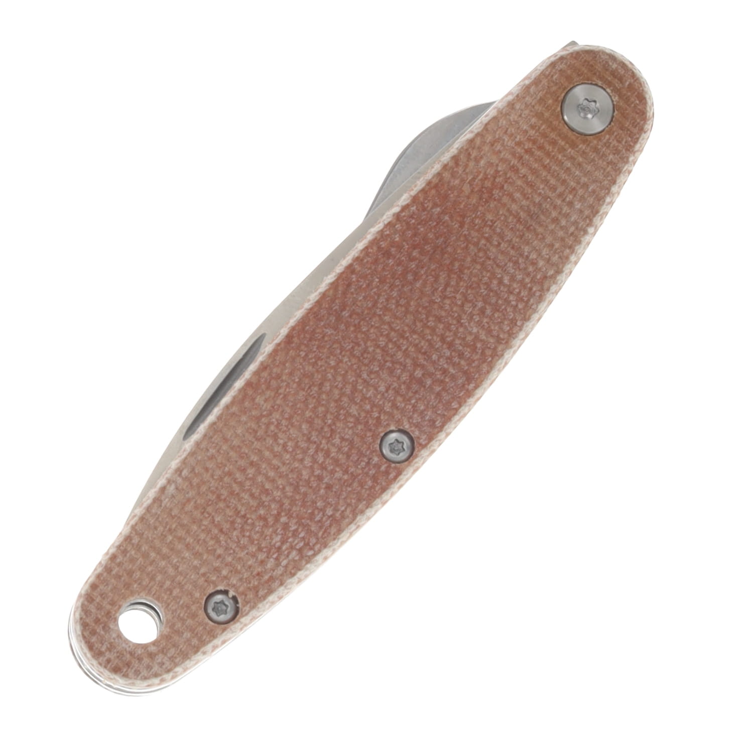 Esee Churp Linerlock Brown Canvas Micarta Handle Satin D2 Blade BRKC2 View 6