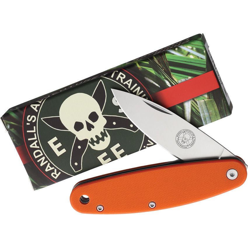 Esee Churp Linerlock Orange G-10 Handle Satin D2 Blade BRKC4 View 7