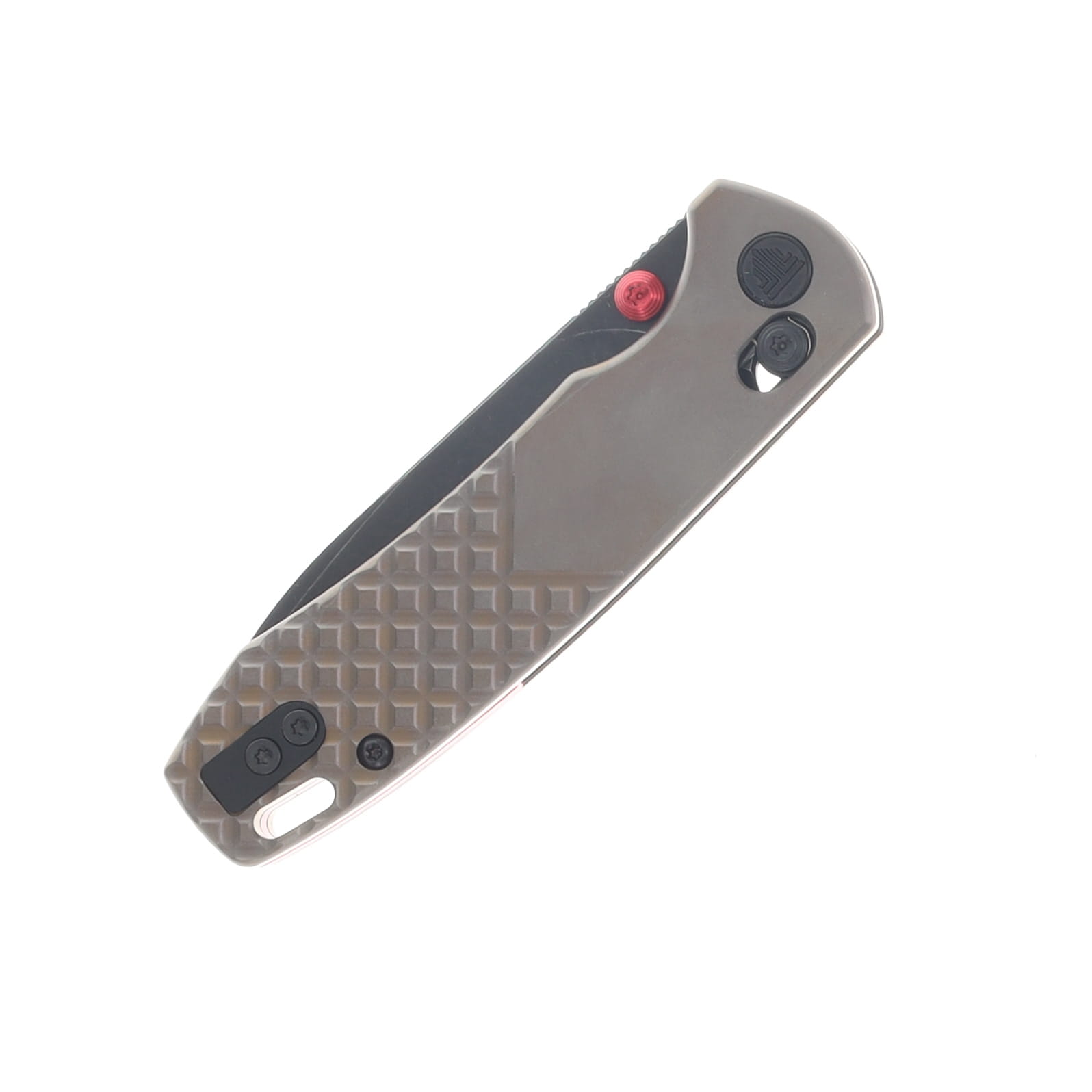 Trivisa Dragonfly Axis Lock Bronze Frag Pattern Titanium Handle