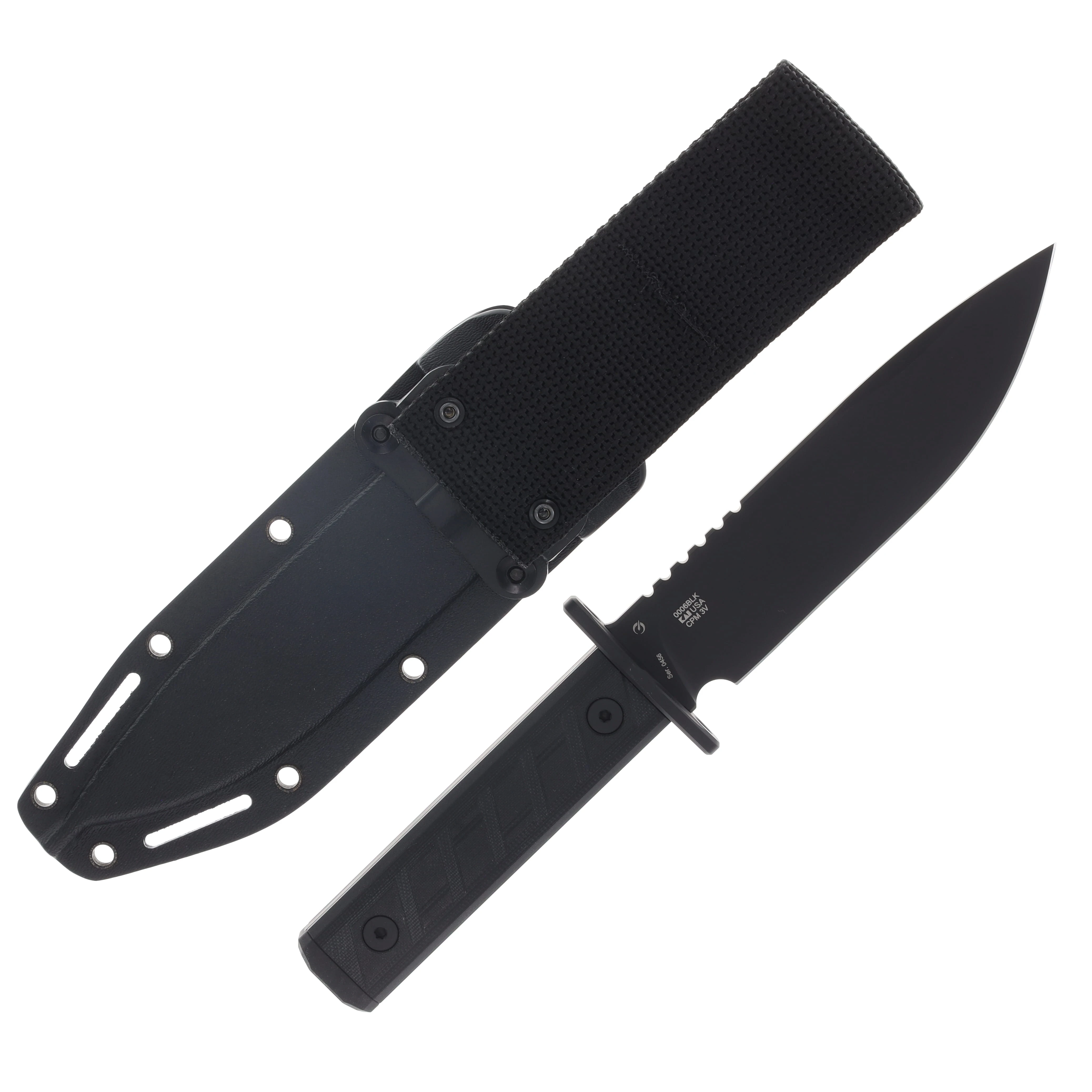 Zero Tolerance 0006 Black G-10 Handle Black Cerakote CPM-3V Blade ZT0006BLK View 2