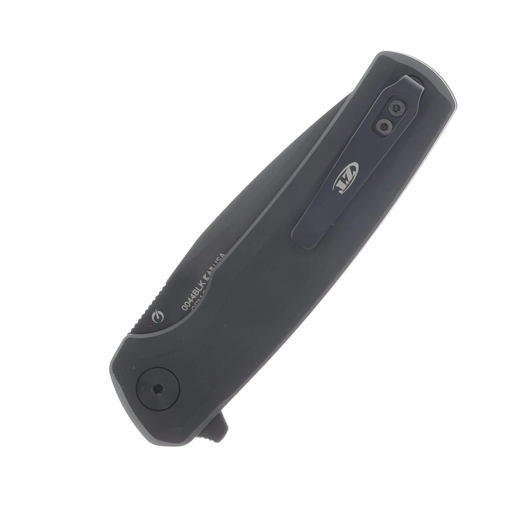 Zero Tolerance 0044 Buttonlock Black Titanium Handle Black S45VN Blade ZT0044BLK View 5