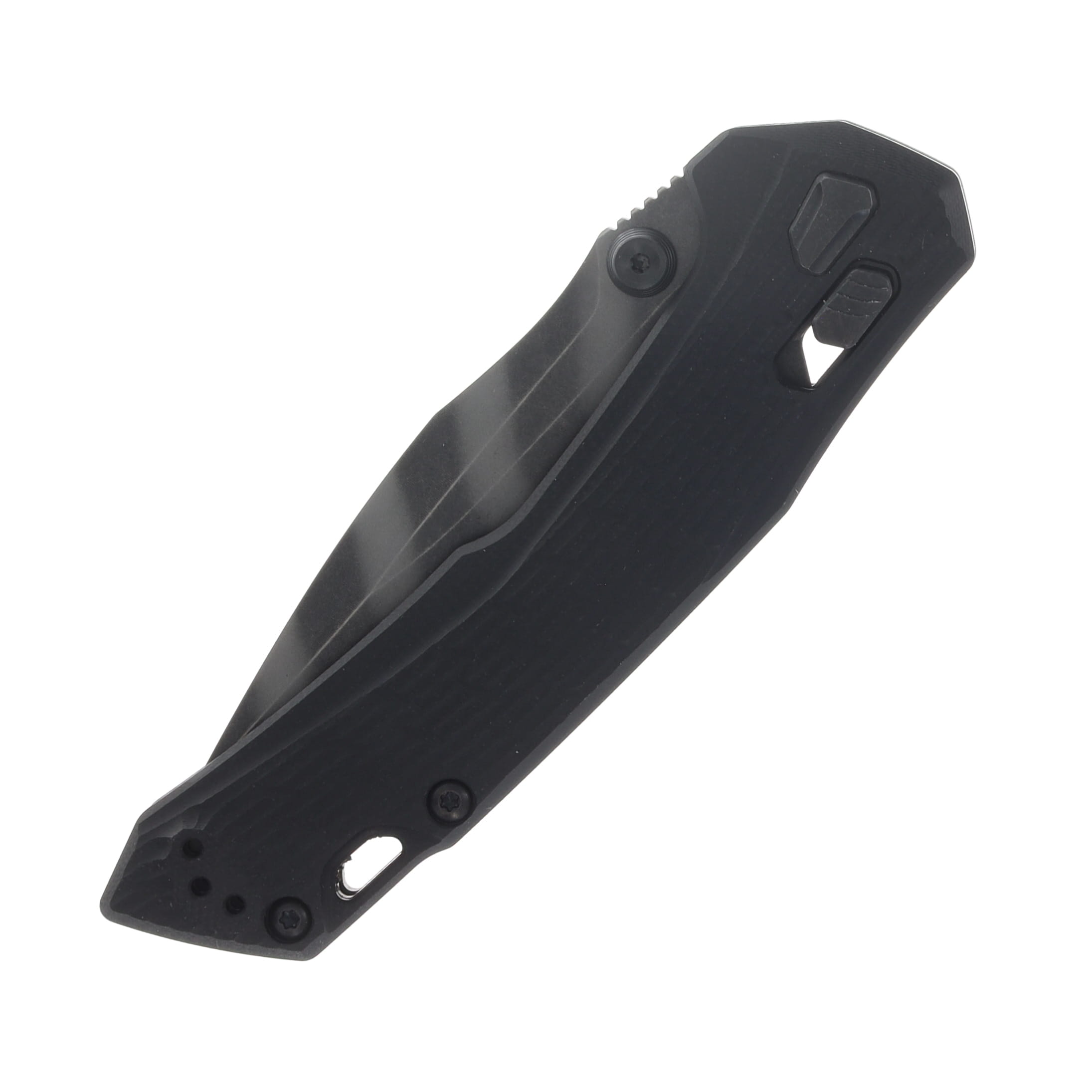Zero Tolerance Black Textured G-10 Handle Tiger Stripe Camo CPM-M4 Blade ZT0203BLKTS View 6