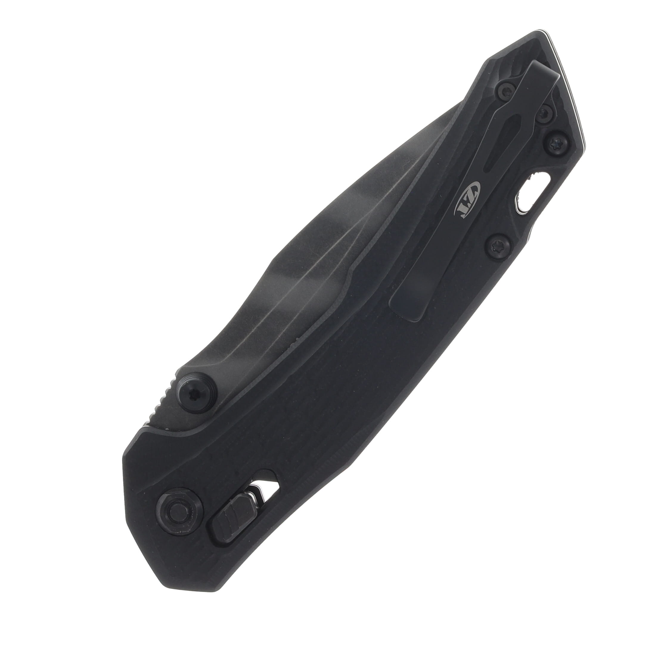 Zero Tolerance Black Textured G-10 Handle Tiger Stripe Camo CPM-M4 Blade ZT0203BLKTS View 5