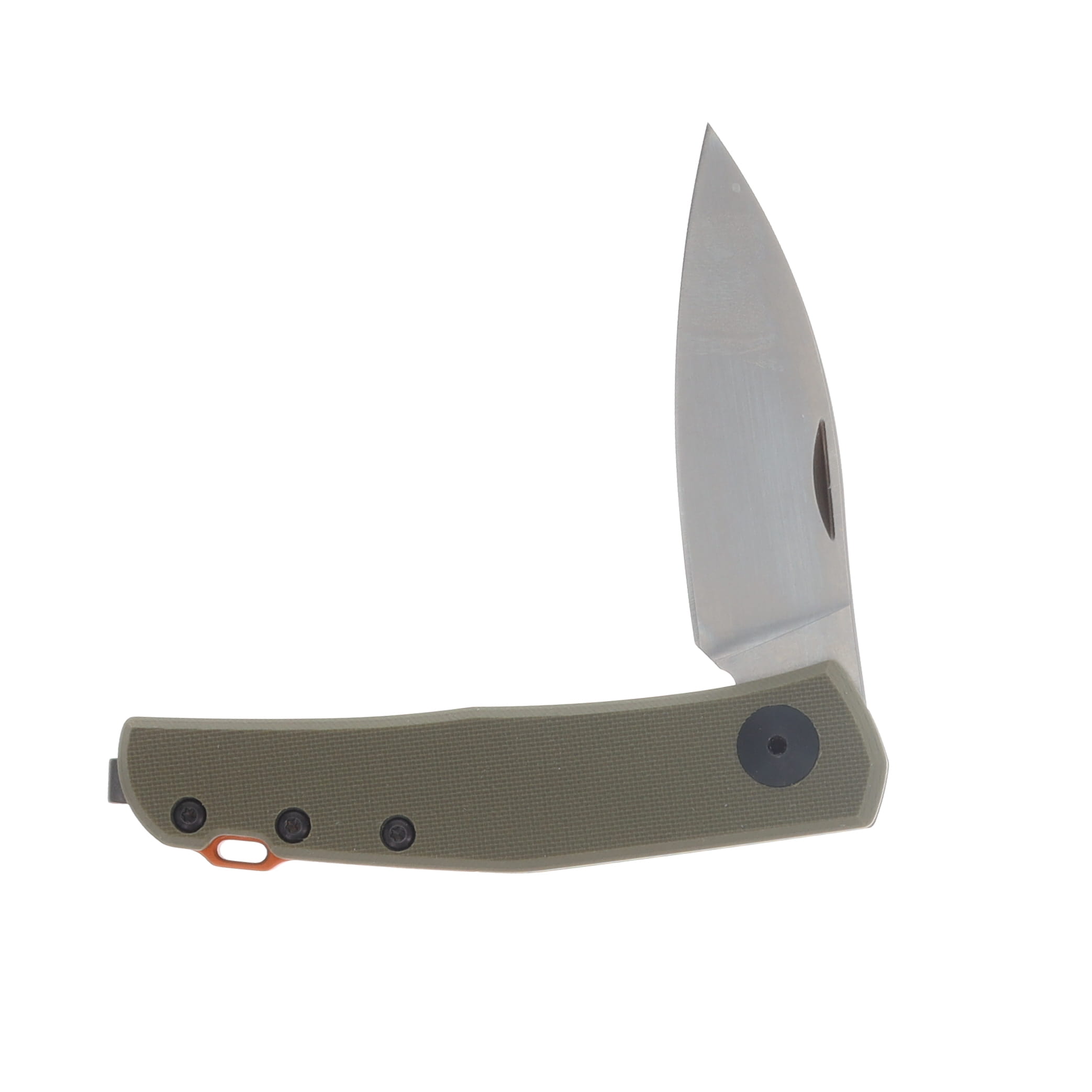 Zero Tolerance 0235 Slip Joint OD Green G-10 Handle Stonewash CPM-20CV Blade ZT0235OLG10 View 3
