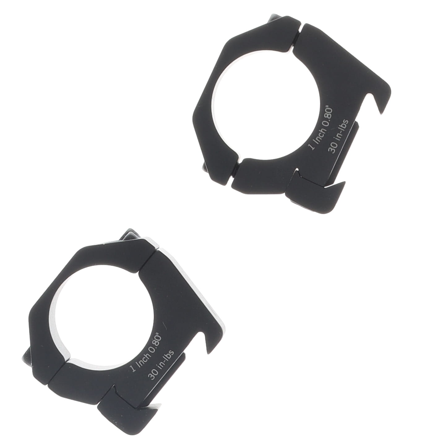 Vortex Sport 1-inch Low Scope Rings - .80in Precision 6061 Mount SPT1-L View 5
