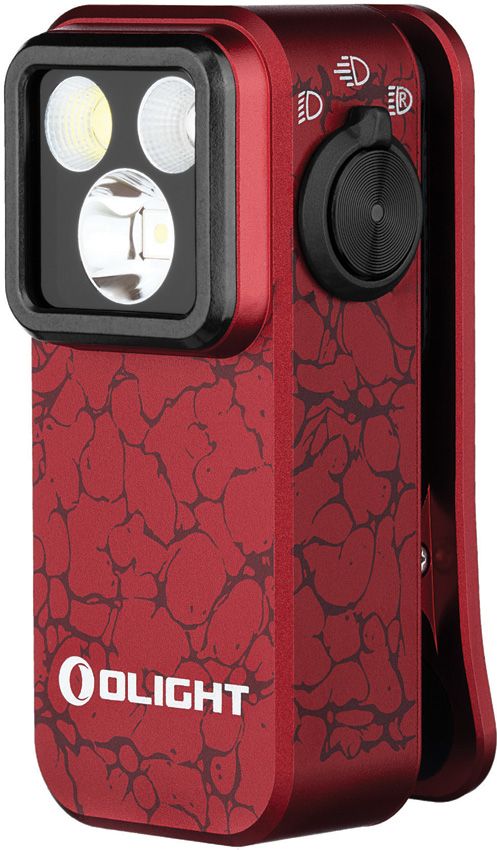 OLIGHT Oclip Pro Clip Flashlight Molten Lava OCLIPPROML - Smoky