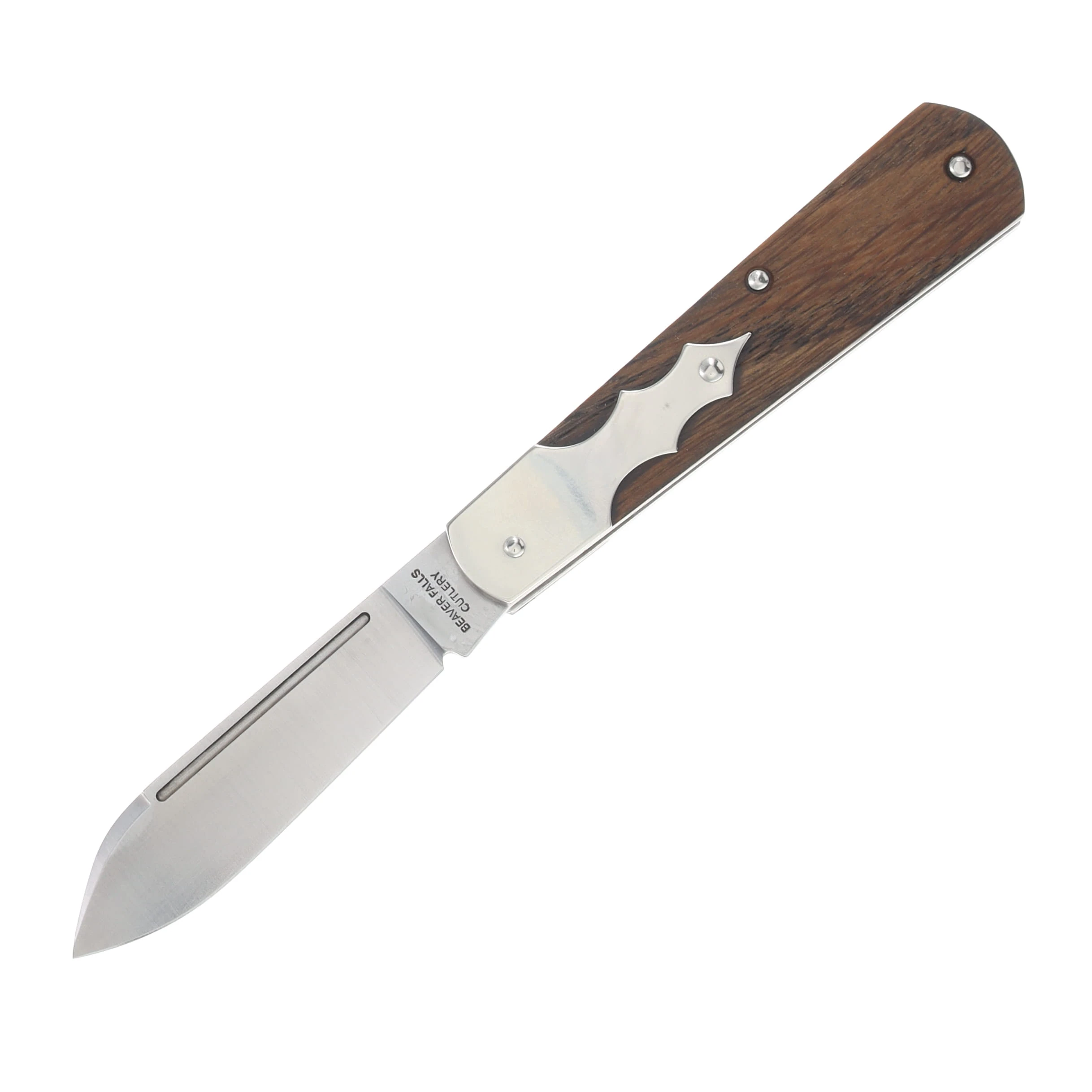 Beaver Falls Barn Door Hinge-Chestnut Folding Knife CCBF-BDH-C View 1