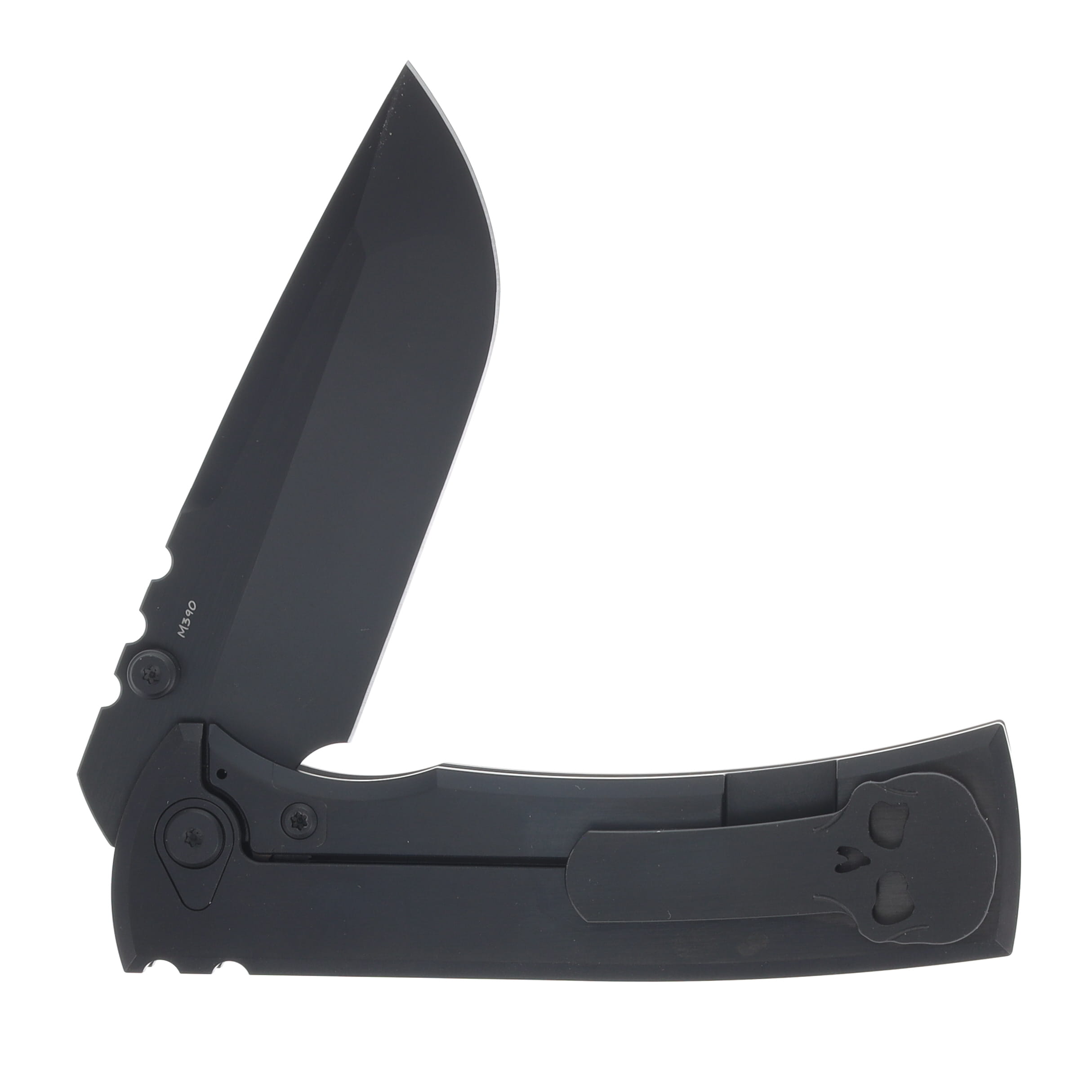 Chaves Magnetic Integral Redencion 229 Folder Satin Flats Black PVD Tanto CK-1A1-2C1A-4A1-1K! View 6