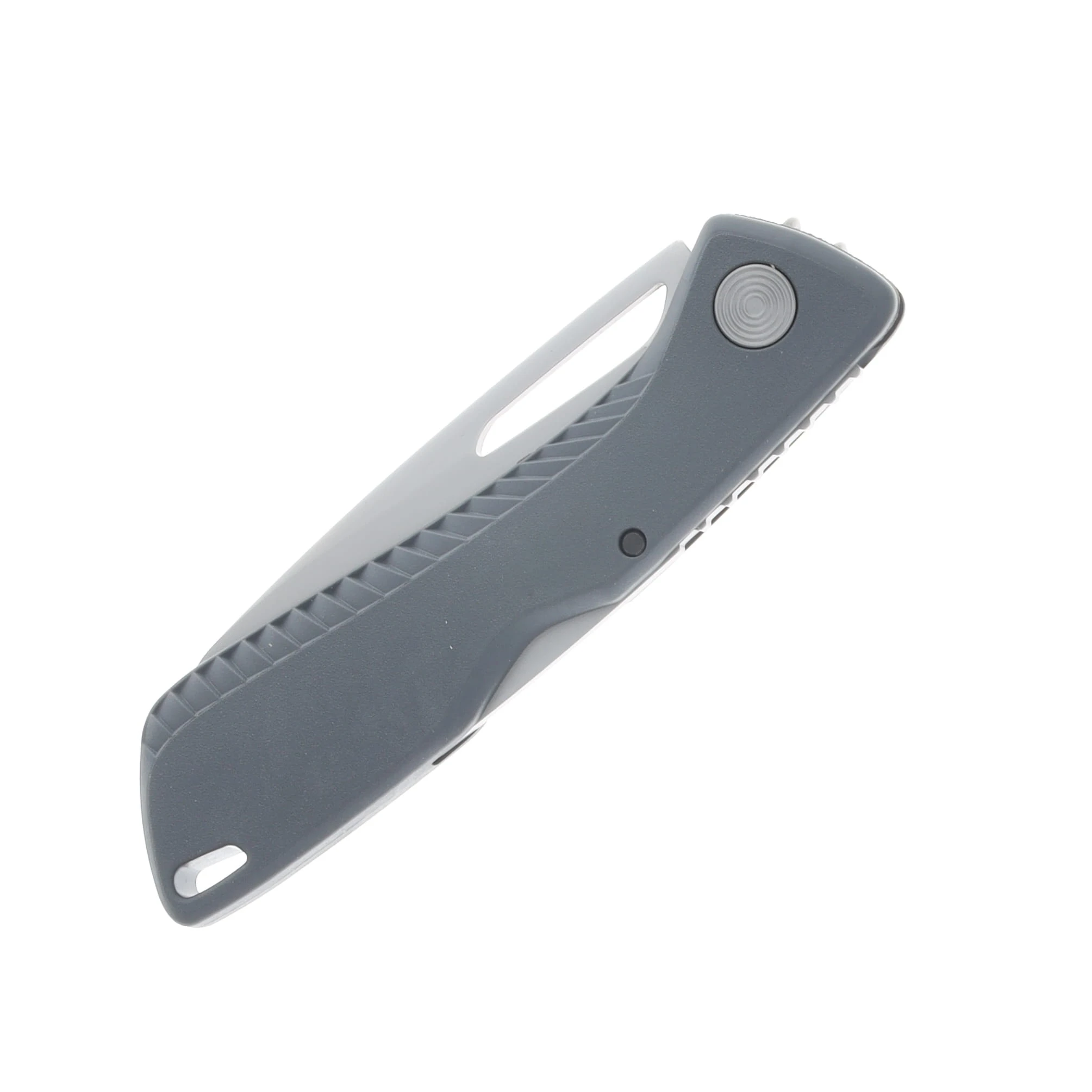 Gerber Sharkbelly Folding Knife Grey GFN Handle 420HC Stainless Steel Drop Point Blade G3214 View 5