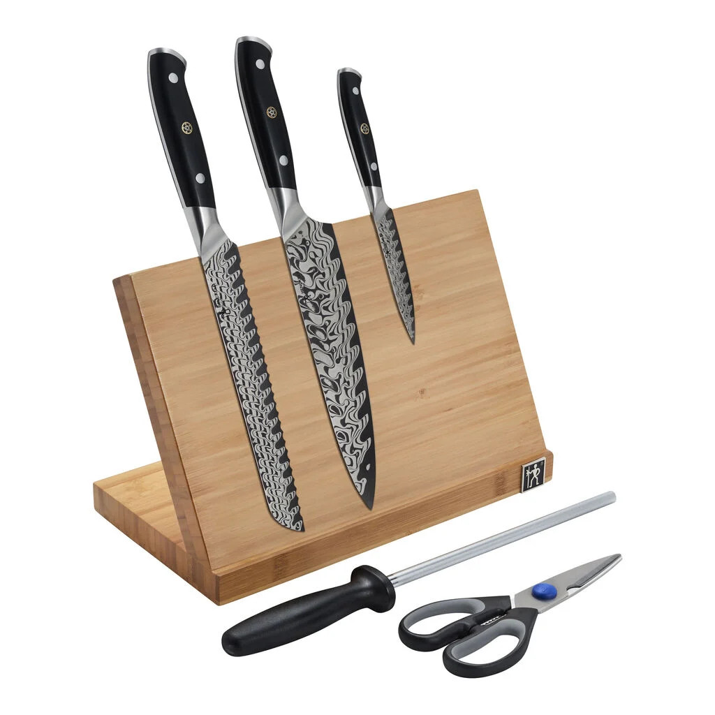 Henckels Compass Damascus 6 pc Magnetic Easel Set 1030972 View 1