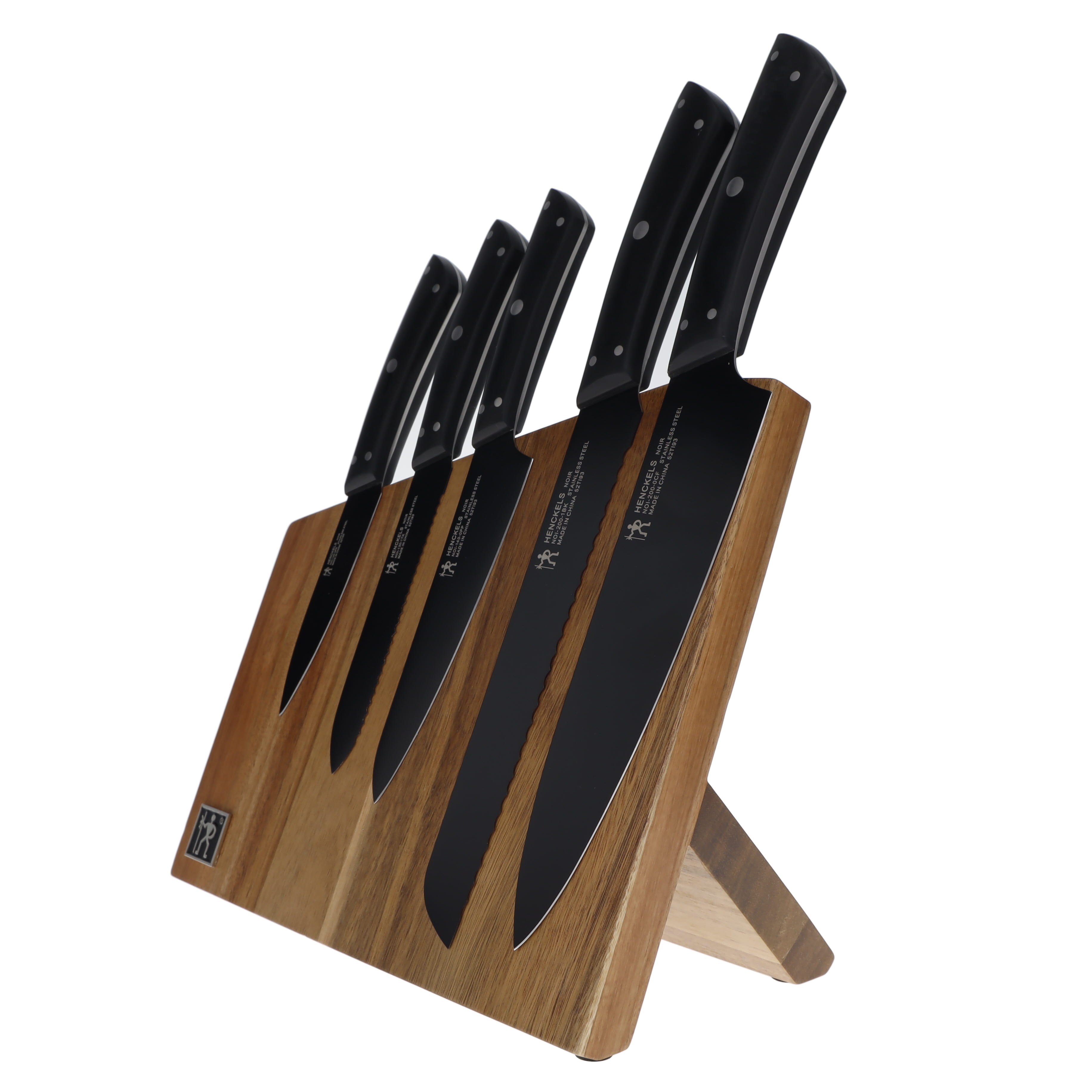 Henckels Noir 6 pc Knife Set W/Magnetic Easel 1035097 View 4