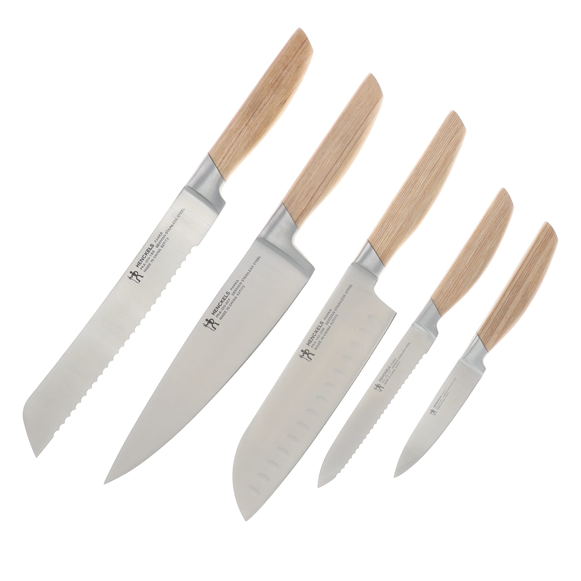 Henckels Pakka 6 pc Knife Set W/Magnetic Easel Set 1034830 View 3