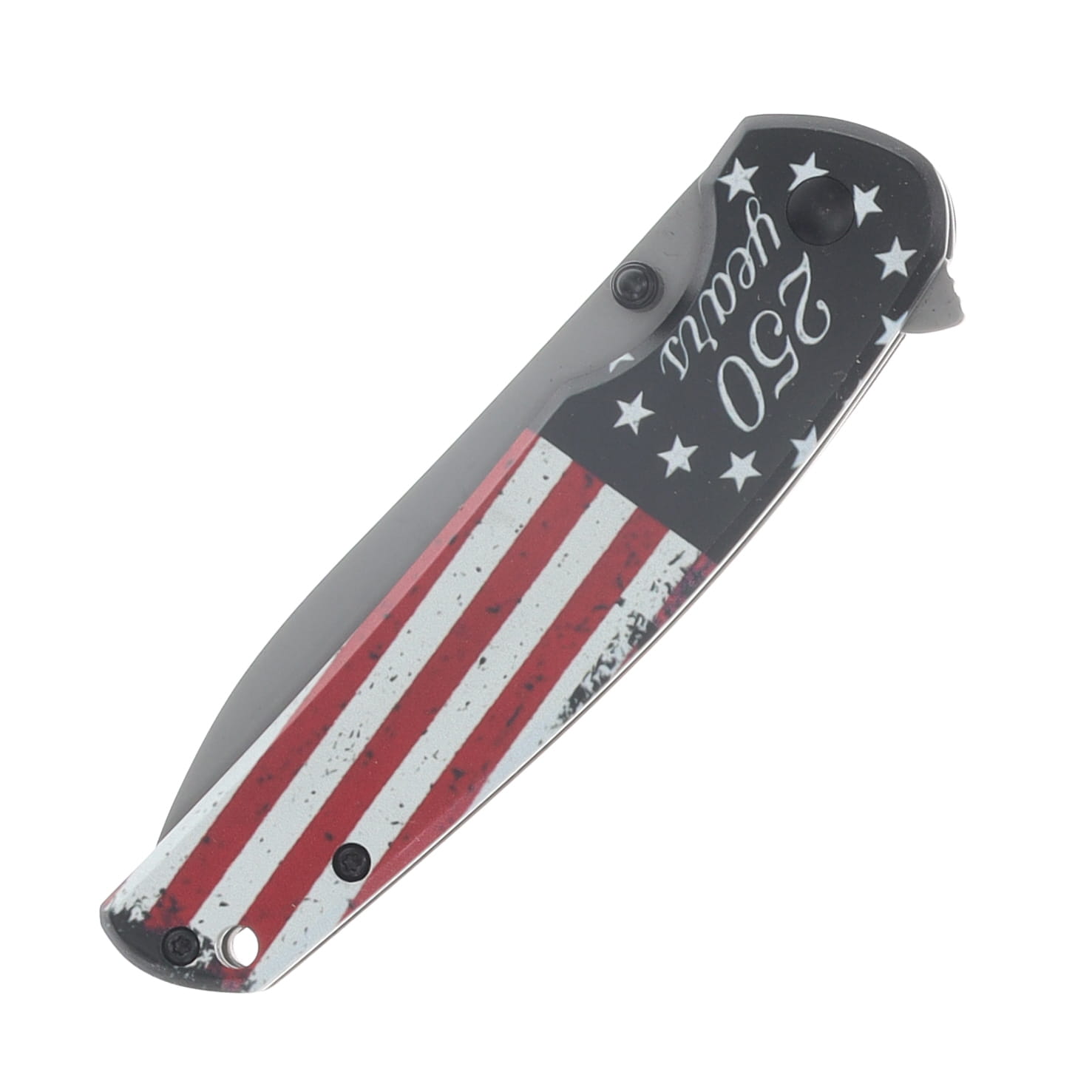 Mtech USA 250th Ann. Spring Assisted Linerlock Folder 250 Years of Freedom Flag Handle MT-A2064F-250 View 5