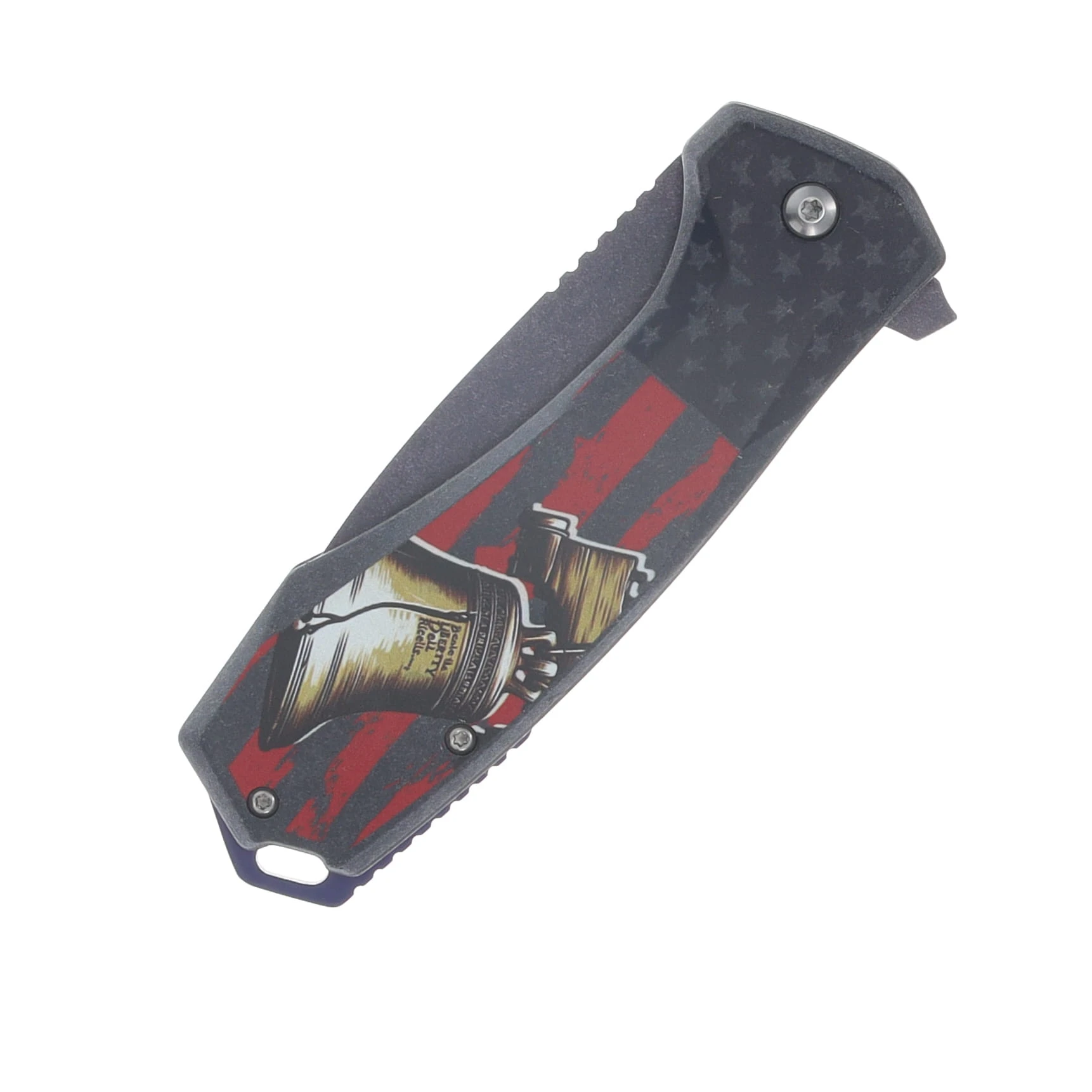 Mtech USA 250 Ann. Spring Assisted Linerlock Folder Liberty Bell Handle MT-A2068B-250 View 5