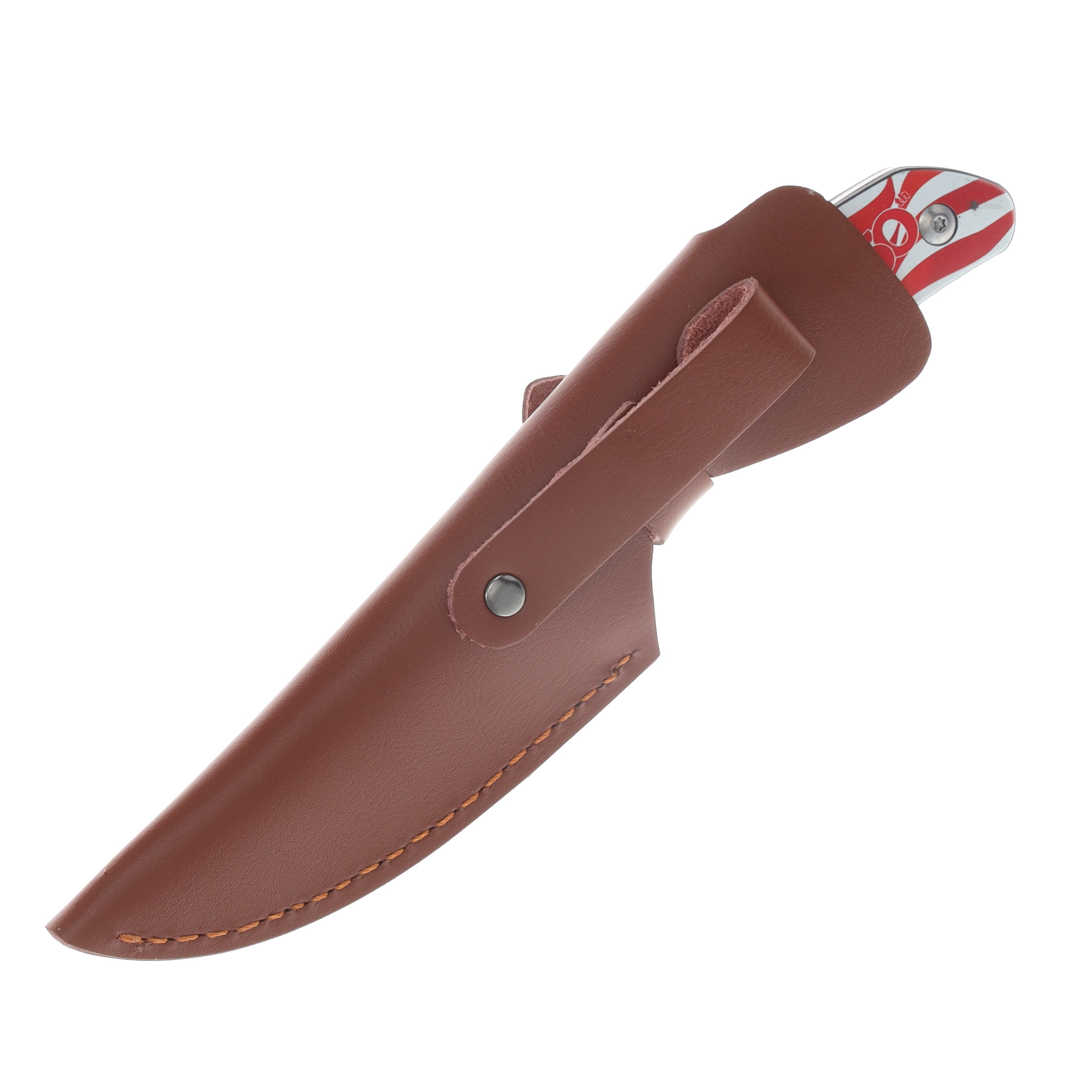 Mtech USA 250th Ann. Fixed Blade W/ Eagle Aluminum Handle/Leather Sheath MT-FIX012F-250 View 4