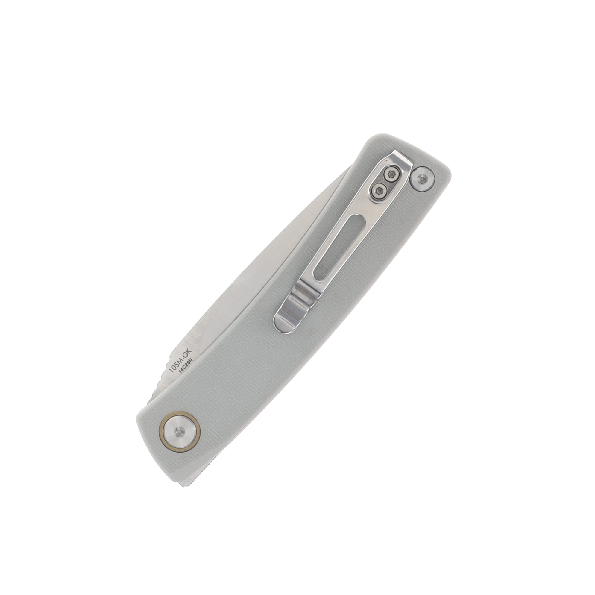 SRM Air Folding Knife Brushed Satin/Gray G-10 SRM-105M-GK View 4