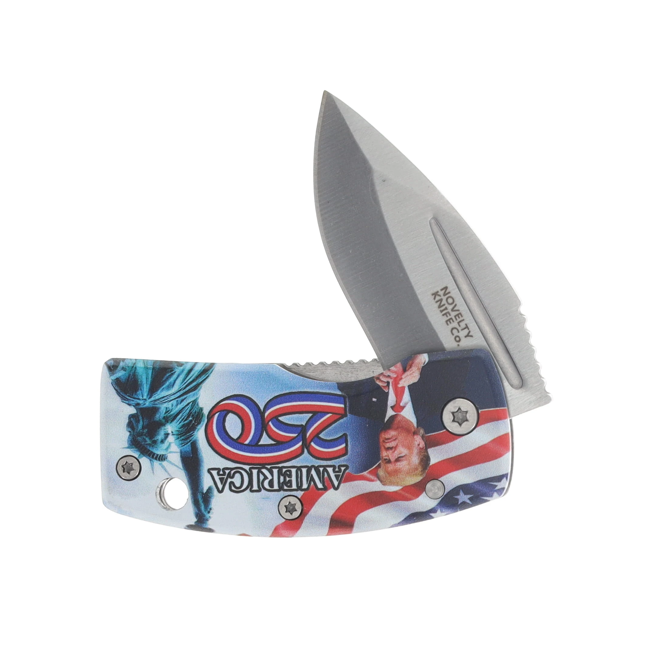 Novelty Knife Co. 250th America Money Clip Folding Knife NV345 View 3