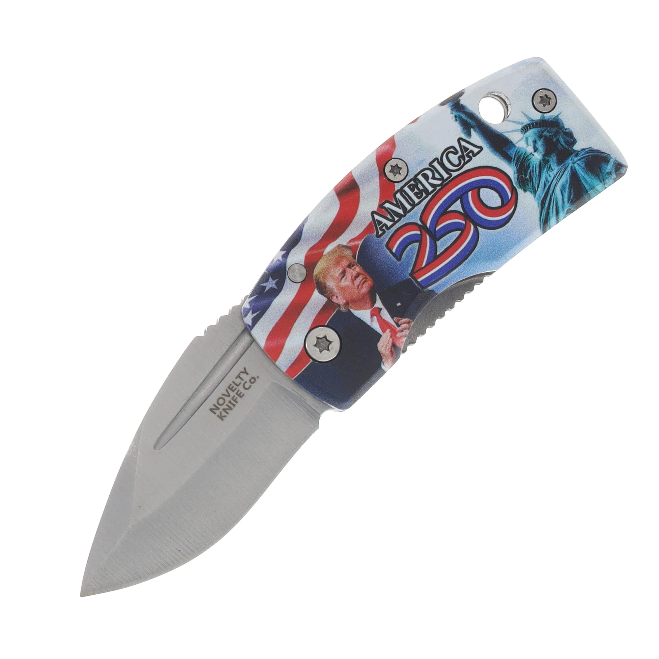 Novelty Knife Co. 250th America Money Clip Folding Knife NV345 View 1