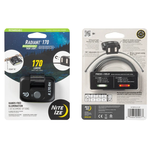 Nite Ize Radiant 170 Rechargeable Task Light View 6