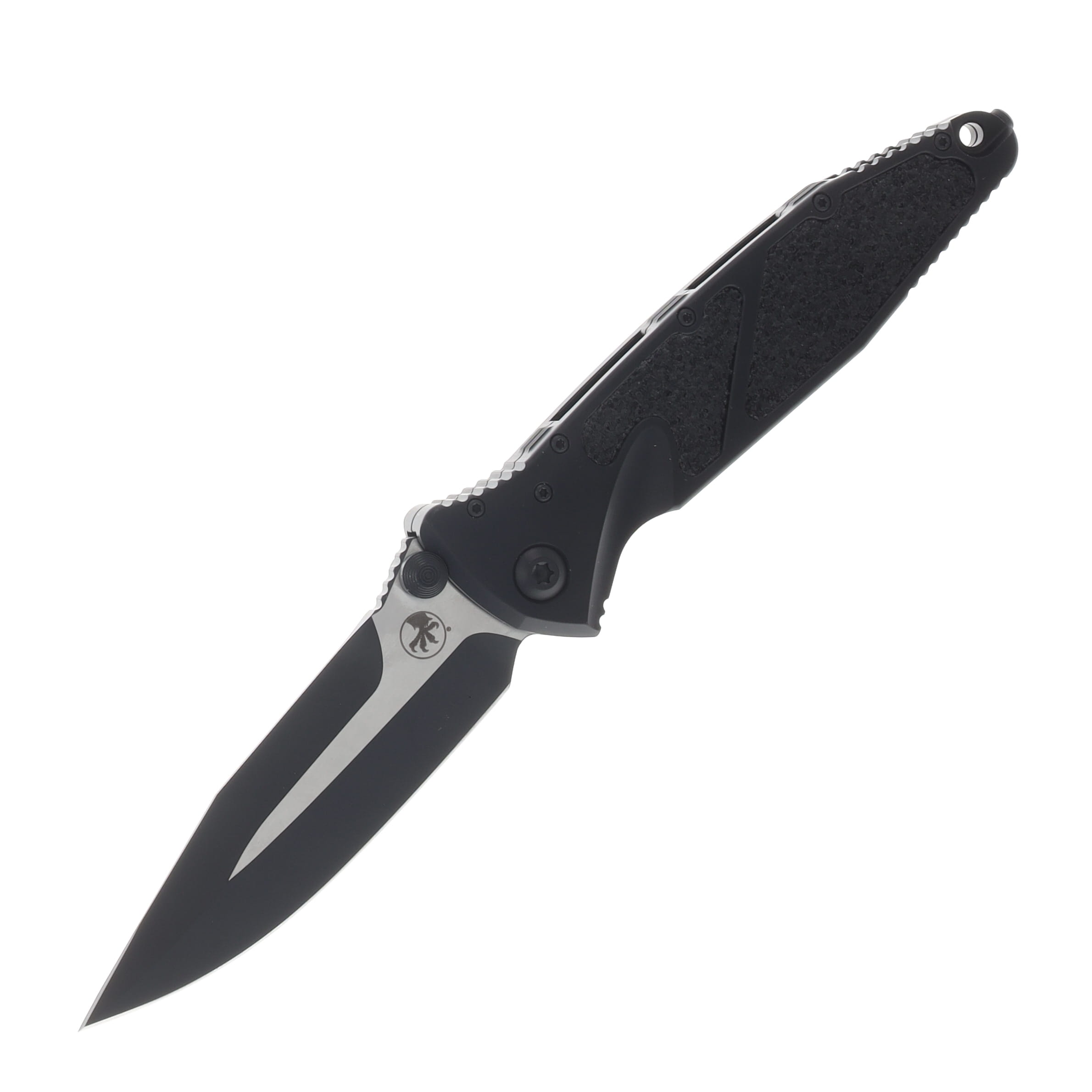 Microtech Socom Elite Folder Spearpoint Black Tactical Standard Signature Series MT1601TSS View 1