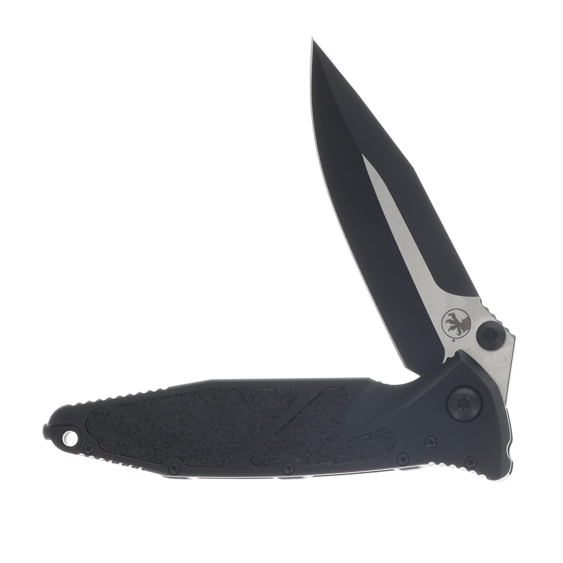 Microtech Socom Elite Folder Spearpoint Black Tactical Standard Signature Series MT1601TSS View 4