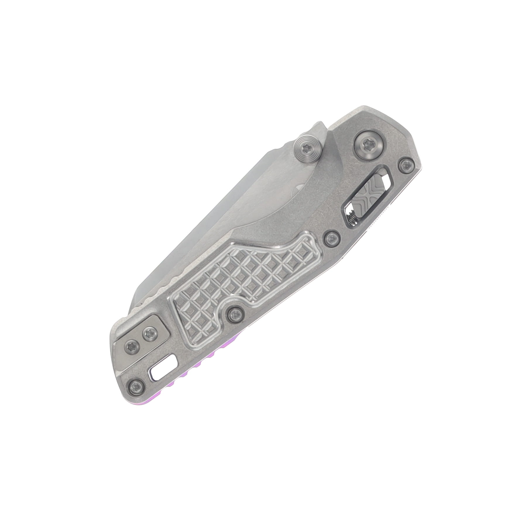 Microtech MSI Mini-Ram-Lok Partial Serrated Marfione Stonewash MT210M11FRMS4 View 6
