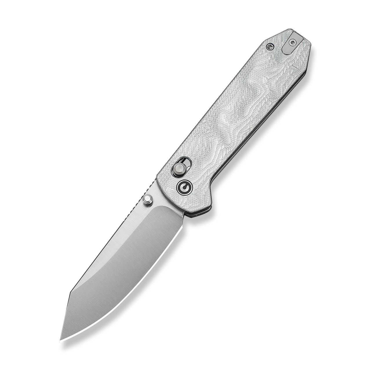 CIVIVI Over Yonder Folder G-10 W/Aluminum Foil Handle Satin 14C28N Spey Point Blade C25027-2 View 1