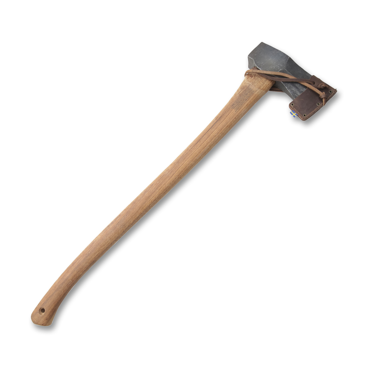 Hults Bruk Kvillinge Splitting Axe 32" Curved American Hickory Handle H840790 View 5