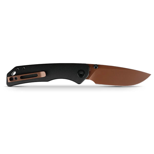 Vosteed Marten 330 154CM Copper Dune Blade Black Aluminum Handle A1613 View 3
